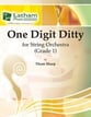 One Digit Ditty Orchestra sheet music cover